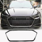 Audi A6 C8 2018–2025 гг. Окантовка решетки радиатора (для RS6, карбон) фото 1
