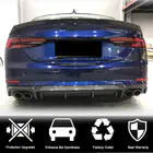 Audi A5 2016-2025 гг. Диффузор заднего бампера (для S-Line 2016-2020, Пластик) фото 4
