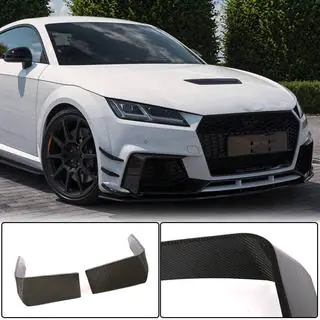 Накладки на противотуманные фары (для RS, 2016-2019, Карбон) Audi TT 2014-2023 гг. фото 1