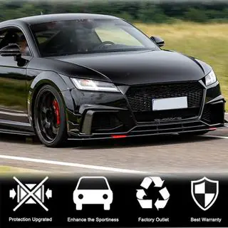 Накладки на противотуманные фары (для RS, 2016-2019, Карбон) Audi TT 2014-2023 гг. фото 3