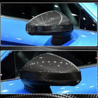 Накладки на Зеркала (Карбон) Audi TT 2014-2023 гг. фото 4