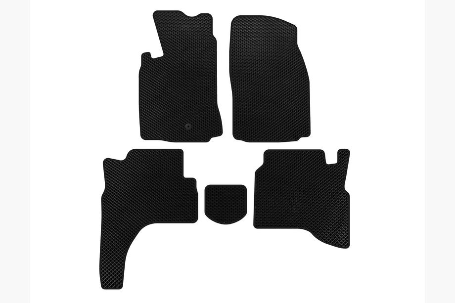 Mitsubishi Pajero Sport 1996-2007 гг. Коврики EVA (Черный) Image