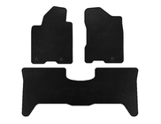 Nissan Armada 2003-2015 гг. Коврики EVA (2 ряда, 2003-2008 Черный) фото 1
