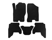 Nissan Pathfinder R51 2005-2014 гг. Коврики EVA в салон (2 ряда, Черные, 2010-2014) фото 1