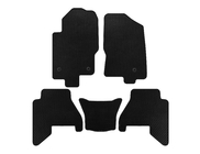 Nissan Pathfinder R51 2005-2014 гг. Коврики EVA V2 (2 ряда, черные, 2010-2014) фото 1