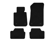 BMW 1 серия E81/E82/E87/E88 2004-2011 гг. Текстильные коврики Premium (Черный) фото 1