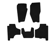 Dodge Nitro 2006-2011 гг. Текстильные коврики Premium (Черный) фото 1