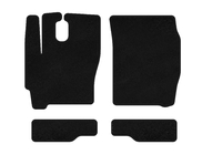 Iveco Eurocargo 2002-2008 гг. Текстильные коврики Premium (черные) фото 1