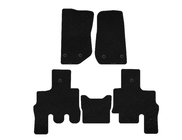 Jeep Wrangler 2007-2017 гг. Текстильные коврики Premium (черные) фото 1
