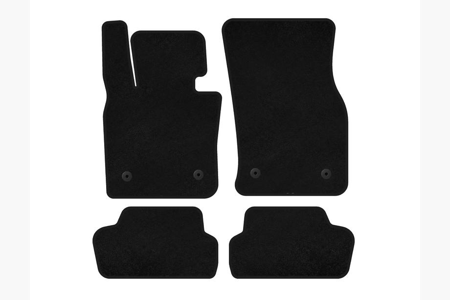 Mini Cooper F55/56/57 2014-2023 гг. Текстильные коврики Premium (для F56, Черный) Фото 1