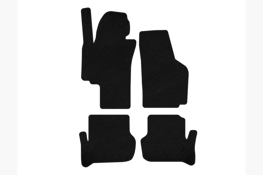 Seat Toledo 2005-2012 гг. Текстильные коврики Premium (черные) Image