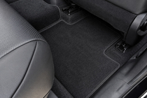 Toyota Rav 4 2019–2025 гг. Текстильные коврики Premium (Черный) фото 5