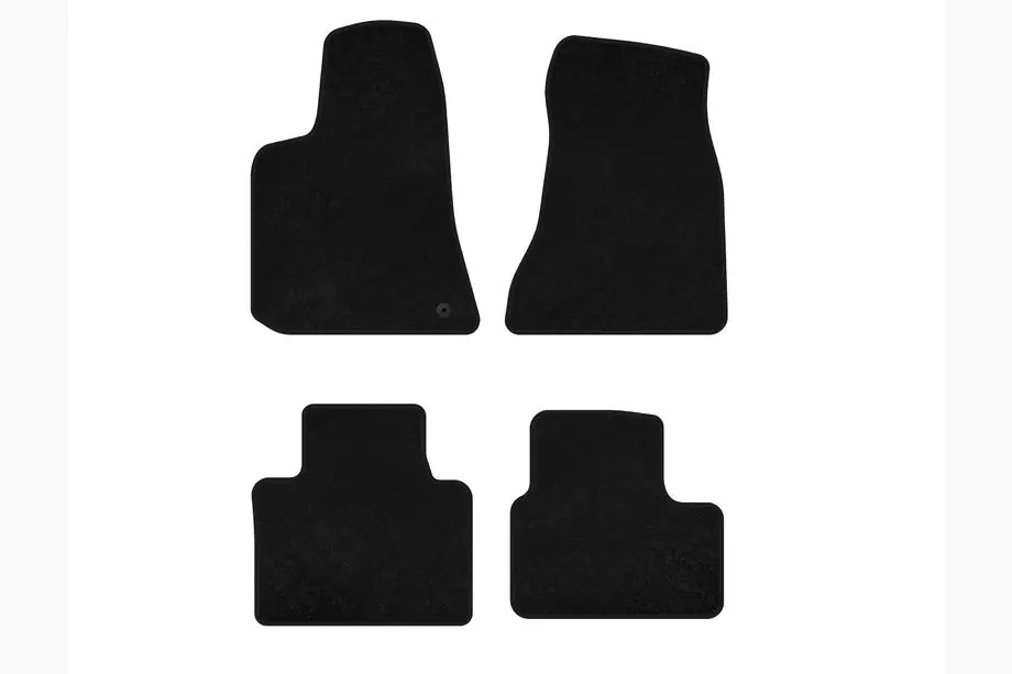 Dodge Charger 2005-2010 гг. Текстильные коврики Classic (2005-2010, Черный) Фото 1
