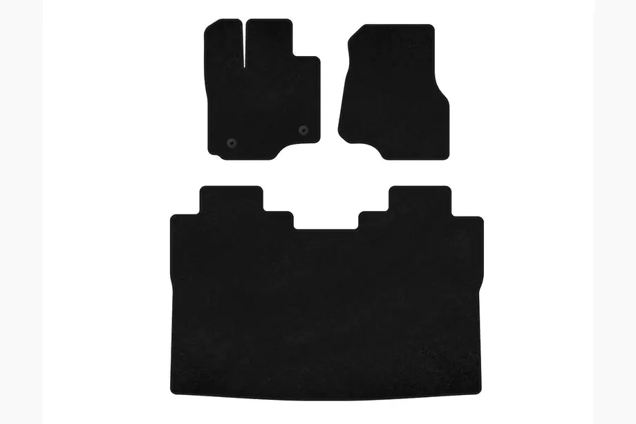 Ford F-150 2014-2021 гг. Текстильные коврики Classic (Raptor, Черный) Image