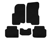 Smart 1998-2007 гг. Текстильные коврики Classic (2003-2007, Forfour, черные) фото 1