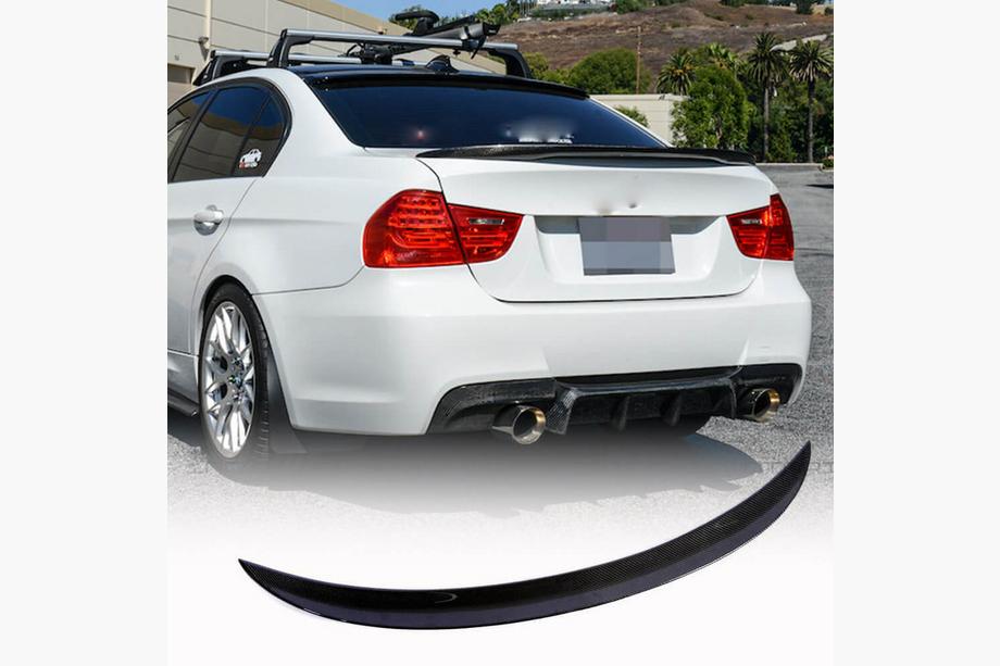 BMW 3 серия E90/E91 2005-2011 гг. Спойлер MP-Style (для E90, Карбон) Image
