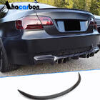 BMW 3 серия E90/E91 2005-2011 гг. Спойлер крышки багажника Карбон V7 (SD) фото 1