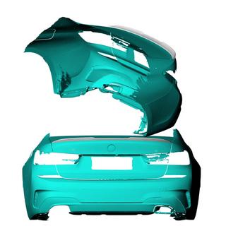Спойлер V6 (для G20/G80, Карбон) BMW 3 серия G20/G21 2018- гг. фото 4
