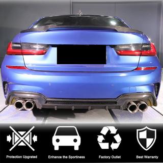 Спойлер M4-Style V1 (для G20/G80, Карбон) BMW 3 серия G20/G21 2018- гг. фото 2