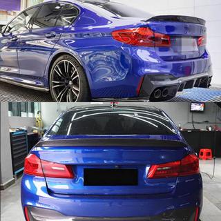 Спойлер V1 (для G30/F90, Карбон) BMW 5 серия G30/G31 2017–2023 гг. фото 3