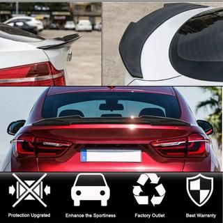 Спойлер крышки багажника Карбон V2 BMW X6 F16 2014-2019 гг. фото 2