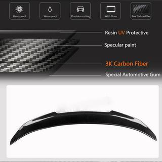 Спойлер крышки багажника Карбон V2 BMW X6 F16 2014-2019 гг. фото 3