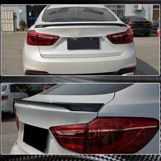 Спойлер крышки багажника Carbon V3 BMW X6 F16 2014-2019 гг. фото 3