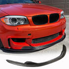 BMW 1 серия E81/E82/E87/E88 2004-2011 гг. Передний бампер Лип V1 для 1M E82, Карбон фото 1