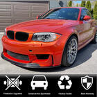 BMW 1 серия E81/E82/E87/E88 2004-2011 гг. Передний бампер Лип V1 для 1M E82, Карбон фото 2