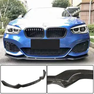 Передний лип-спойлер V1 для M-Sport 2015-2019, Карбон фото 1