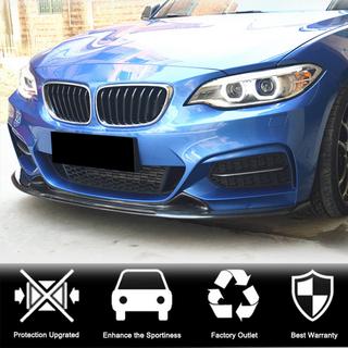 Передняя губа бампера V1 для F22/F23 M-Sport, Карбон BMW 2 серия F22/F23 2014-2021 гг. фото 2