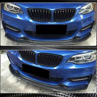 Передняя губа бампера V1 для F22/F23 M-Sport, Карбон BMW 2 серия F22/F23 2014-2021 гг. фото 3