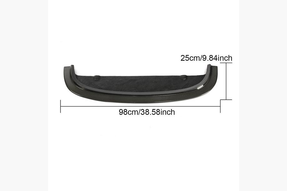 BMW 3 серия E92/E93 2006–2013 гг. Передняя губа бампера V6 (для M3, Карбон) Фото 6