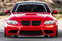 BMW 3 серия E90/E91 2005-2011 гг. Передний Бампер Лип GT4-Style (для M3, Карбон) фото 2