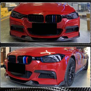 Передний бамперный лип Mad-Style для F30 M-Sport, Карбон BMW 3 серия F30/F31 2012-2019 гг. фото 3