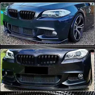 Передний Лип V2 для F10 M-Sport, Карбон фото 3