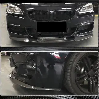 Передняя губа V2 для M-Sport, Карбон фото 4