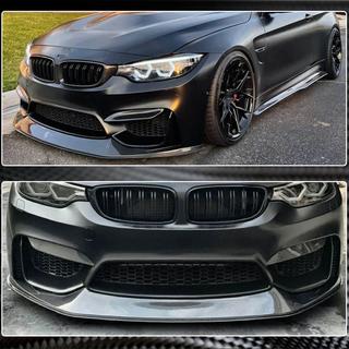 Передний бампер Лип V7 для F80 Карбон BMW 3 серия F30/F31 2012-2019 гг. фото 4