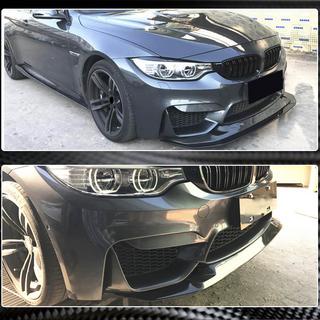 Передний бампер Лип V1 для F82/F83, карбон BMW 4 серия F32/F33/F36 2012-2020 гг. фото 3