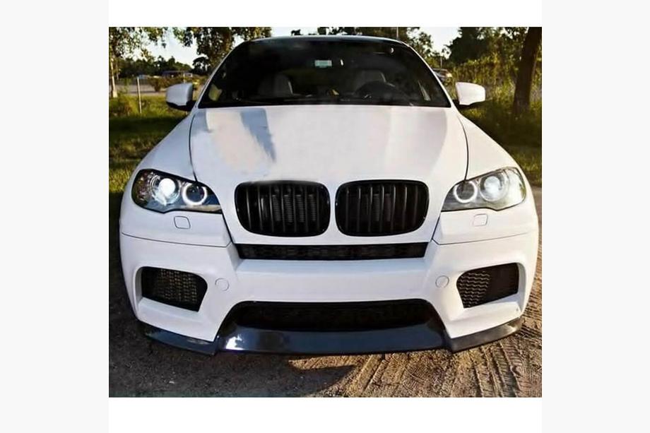 BMW X6 E71 2008–2014 гг. Передняя губа бампера FRP (для X6M 2010-2014) Фото 2