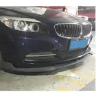 BMW Z4 (E89) 2009-2016 гг. Накладка на передний бампер Lip (2009-2013, Карбон) фото 2