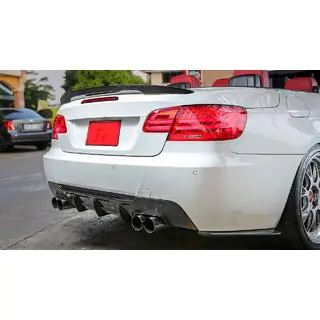 Диффузор заднего бампера V1 (для M-Sport, Карбон) фото 4