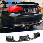 BMW 3 серия E90/E91 2005-2011 гг. Диффузор Заднего Бампера Карбон V2 (для E92/E93 M3) фото 1