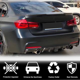 Диффузор заднего бампера V2 для F30 M-Sport, Карбон BMW 3 серия F30/F31 2012-2019 гг. фото 2