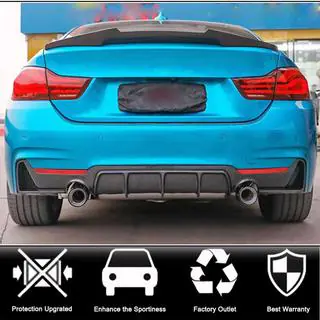 Задний диффузор V3 (для M-Sport, Карбон) фото 2