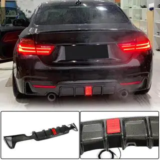 Задний диффузор V8 (для M-Sport, карбон) фото 1
