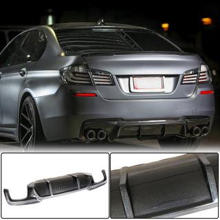 Задний диффузор бампера V1 для F10 M-Sport, Карбон BMW 5 серия F10/F11 2010–2016 гг. фото 2