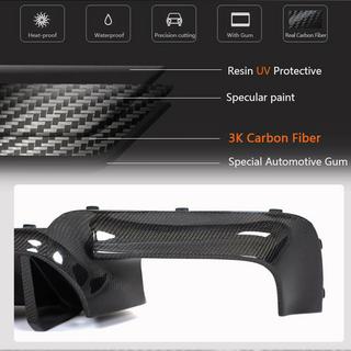 Задний Диффузор Бампера V3 для F10 M5, Карбон BMW 5 серия F10/F11 2010–2016 гг. фото 3