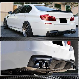 Задний Диффузор Бампера V4 для F10 M5, Карбон BMW 5 серия F10/F11 2010–2016 гг. фото 3