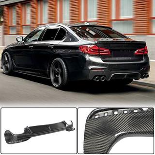 Диффузор заднего бампера V3 (для M-Sport/M5 F90, карбон) BMW 5 серия G30/G31 2017–2023 гг. фото 1